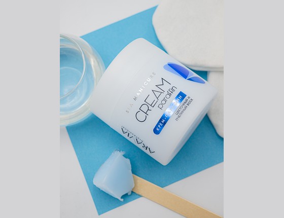 Крем-парафин "Цветочный нектар" с цветочным и пчелиным воском