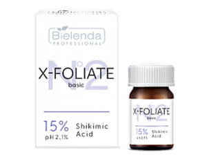Пилинг для лица X-FOLIATE - Базовая шикимовая кислота 15%.