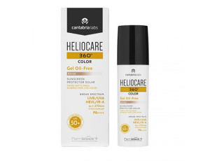 HELIOCARE 360º Color Gel Oil-Free - Тональный солнцезащитный гель с SPF 50+