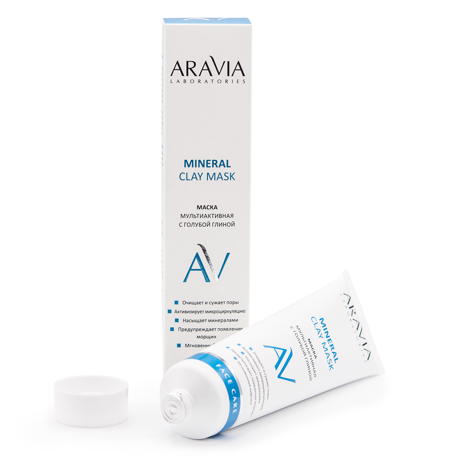 ARAVIA Laboratories Маска мультиактивная с голубой глиной Mineral Clay Mask