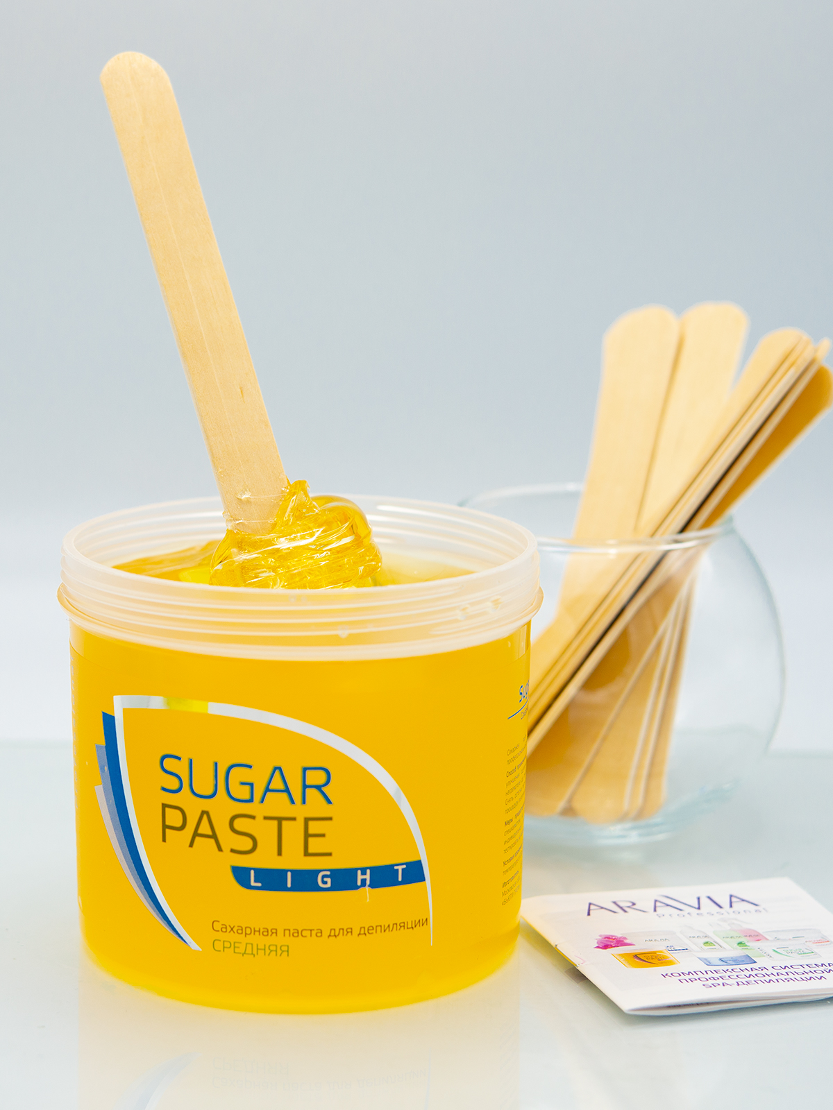 ARAVIA Professional Сахарная паста для шугаринга легкая средняя "SUGAR PASTE LIGHT"