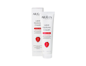 ARAVIA Professional Липо-крем для рук и ногтей восстанавливающий Lipid Restore Cream с маслом ши и д-пантенолом