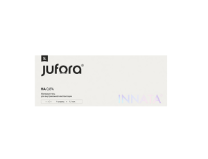 JUFORA INNATA® 0.8% (ultra pure high molecular 1.4—2.1 mda )