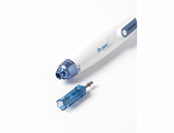 Dr.Pen ULTIMA-A9-W Аппарат для фракционной мезотерапии / микронидлинга / электрический мезороллер для лица / дермапен