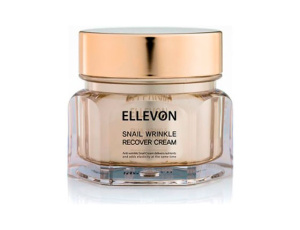 ELLEVON SNAIL WRINKLE RECOVER CREAM-АНТИВОЗРАСТНОЙ КРЕМ С МУЦИНОМ УЛИТКИ