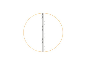 Honey Derma Thread DUAL NEEDLE c насечками PLACL (тип FE)