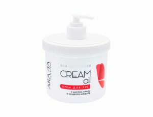 ARAVIA Professional Крем для рук Cream Oil  с маслом арганы и сладкого миндаля, 550 мл.