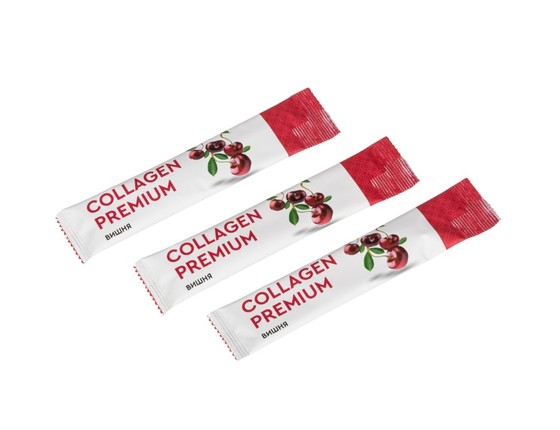 Collagen-premium с натуральным соком Вишни (порционные)