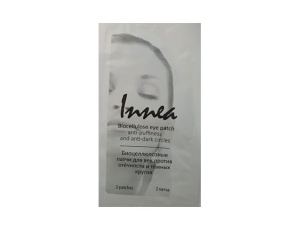 Innea Biocellulose eye patch anti-paffiness and anti-dark circles Иннеа Биоцеллюлозные патчи для век против отёчности и тёмных кругов