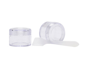 Набор баночка с крышкой(15мл.)-2шт.+шпатель. Набор баночка с крышкой(15мл.)-2шт.+шпатель.