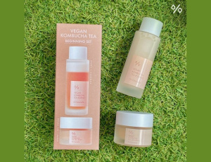 Набор с чаем комбуча (эссенция+гель-крем)