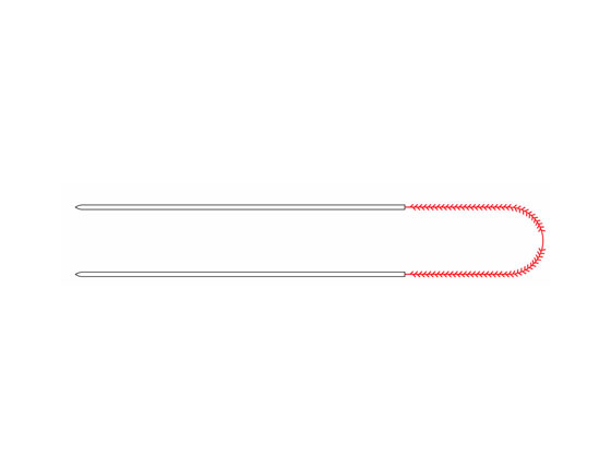 Нити DG-Lift® PLACL Dual Needle 420 mm FE type