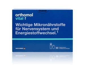 Orthomol Vital f (Ортомол Витал Ф), питьевые бутылочки + капсулы