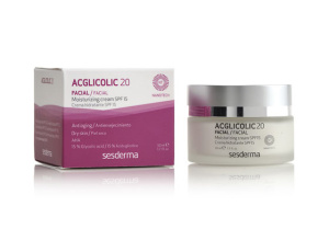 ACGLICOLIC 20 Moisturizing cream SPF 15 – Крем увлажняющий с гликолевой кислотой СЗФ 15