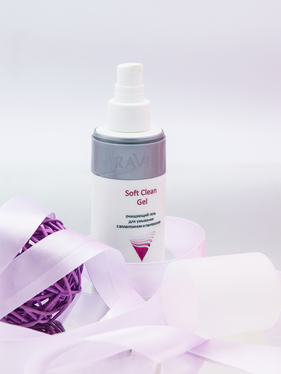 ARAVIA Professional Очищающий гель для умывания с алантоином и пантенолом Soft Clean Gel