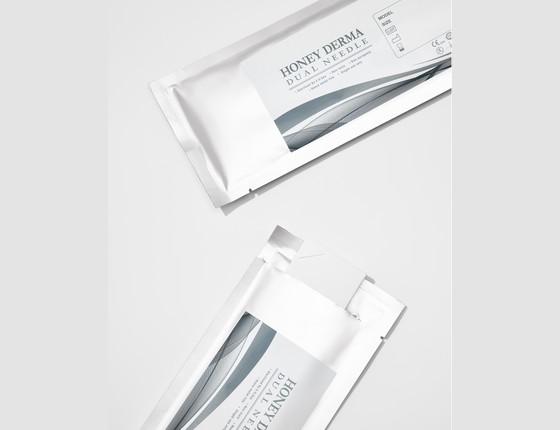 Honey Derma Thread DUAL NEEDLE c насечками PLACL (тип FE)