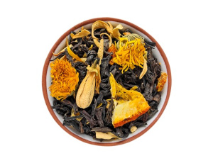 Чай чёрный "Апельсин с имбирём"