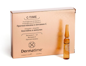 C-TIME Proteoglycans & Vitamin C - Протеогликаны и витамин С - Коктейль в ампулах