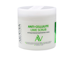 ARAVIA Laboratories Антицеллюлитный фитнес-скраб Anti-Cellulite Lime Scrub