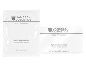 Зеленая моделирующая маска со спирулиной Spirulina Green Mask