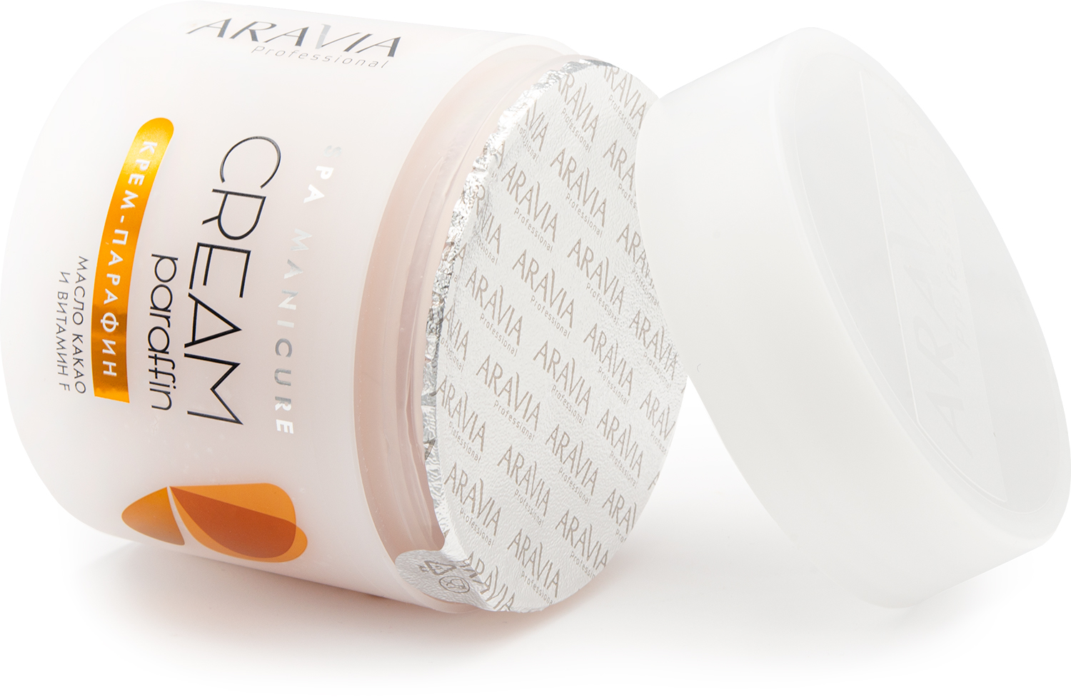 ARAVIA Professional Крем-парафин "Сливочный шоколад" с маслом какао и витамином F, 300 мл ARAVIA Professional Крем-парафин "Сливочный шоколад" с маслом какао и витамином F, 300 мл