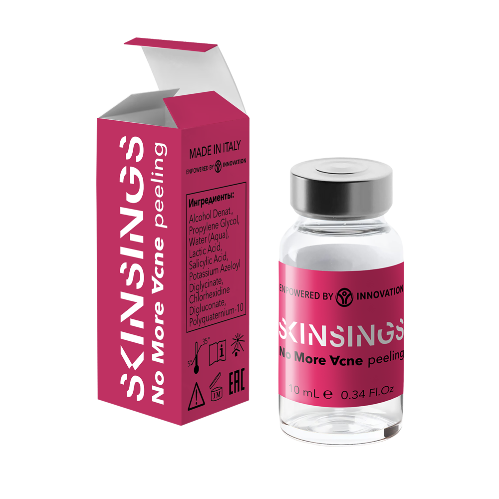 Мультикислотный пилинг против акне SKINSINGS