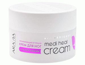 ARAVIA Professional Регенерирующий крем от трещин с маслом лаванды Medi Heal Cream, 150 мл.