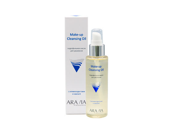 ARAVIA Professional Гидрофильное масло для умывания Make-Up Cleansing Oil с антиоксидантами и омега-6