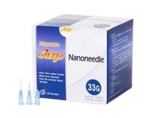 JBP Nanoneedles, сверхтонкие атравматичные наноиглы SUTW