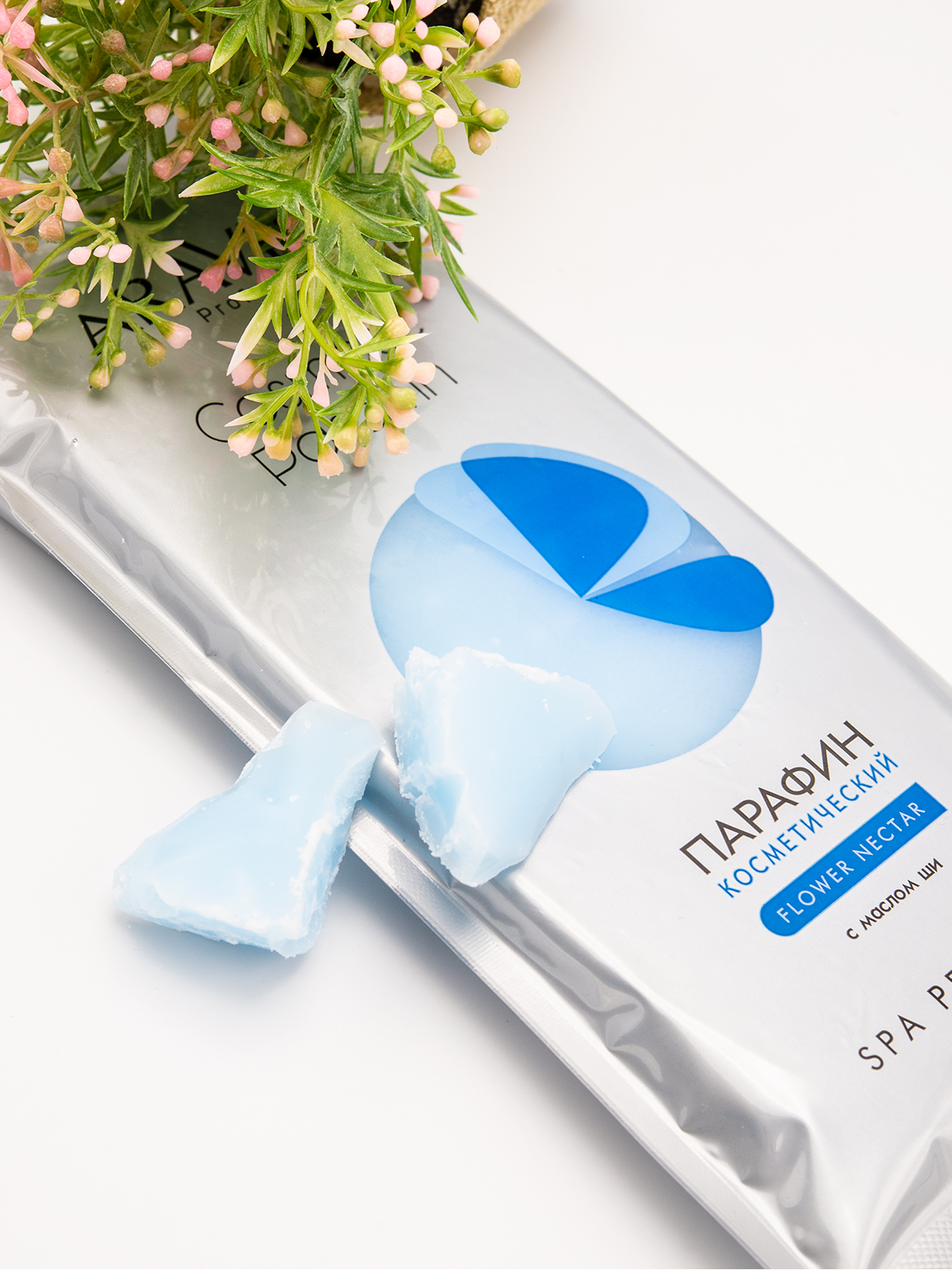 ARAVIA Professional Парафин косметический "Цветочный нектар" с маслом ши, 500 г