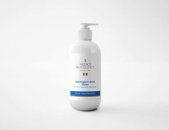 Осветляющий постакне тоник с AHA-кислотами - ASTRINGENT AHA Tonic AHA-acids