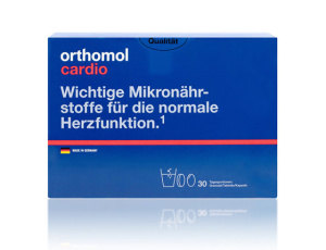 Orthomol Cardio (Ортомол Кардио), порошок + таблетки + капсулы