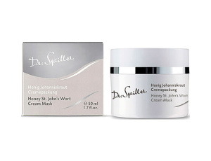 Увлажняющая и успокаивающая маска с маслом зверобоя Honey St. John’s Wort Cream Mask