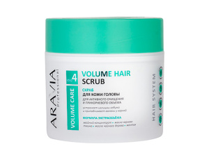 ARAVIA Professional Скраб для кожи головы для активного очищения и прикорневого объема Volume Hair Scrub