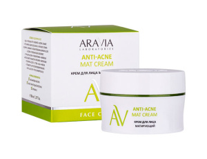 Aravia Laboratories Крем для лица матирующий Anti-Acne Mat Cream