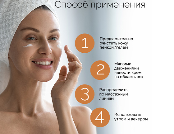 GINSENG Eye Cream - Женьшень Крем для кожи вокруг глаз