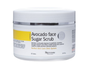 Сахарный скраб с авокадо для лица (Avocado Face Sugar Scrub)