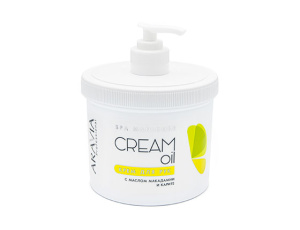 ARAVIA Professional Крем для рук Cream Oil с маслом макадамии и карите, 550 мл