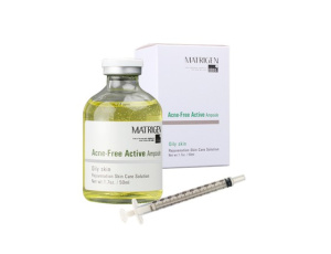 Matrigen Acne Free Active Ampoule Очищающая ампульная сыворотка для мезотерапии лица Matrigen Acne Free Active Ampoule Очищающая ампульная сыворотка для мезотерапии лица