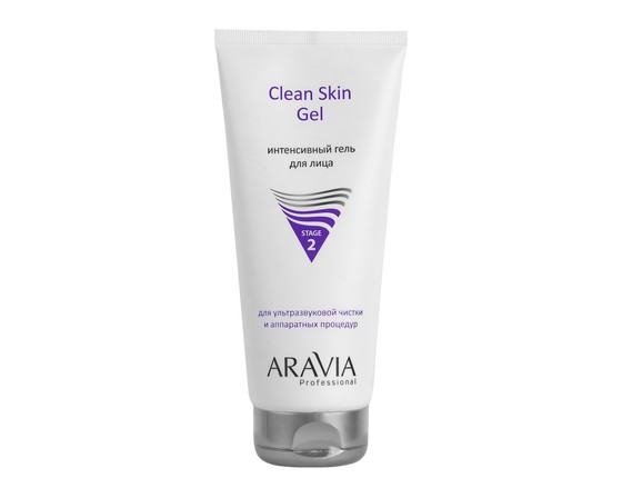 ARAVIA Professional Интенсивный гель для ультразвуковой чистки лица и аппаратных процедур Clean Skin Gel ARAVIA Professional Интенсивный гель для ультразвуковой чистки лица и аппаратных процедур Clean Skin Gel