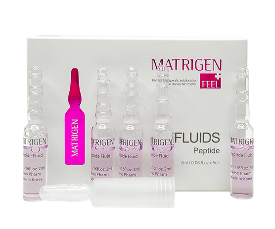 Matrigen Peptide Fluids - Пептидная ампульная сыворотка для мезотерапии лица Matrigen Peptide Fluids - Пептидная ампульная сыворотка для мезотерапии лица