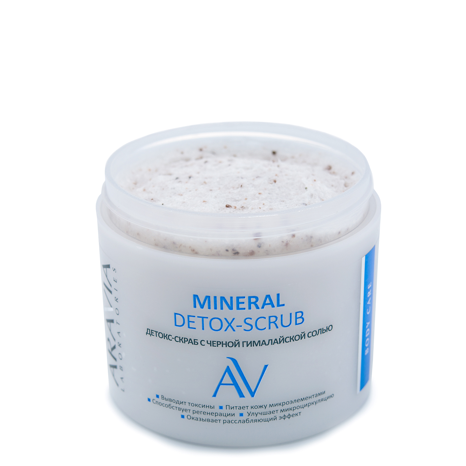 ARAVIA Laboratories  Детокс-скраб с чёрной гималайской солью Mineral Detox-Scrub