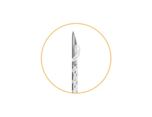 Honey Derma Thread DUO NORMAL SPIRAL PLACL (DOUBLE SCREW)