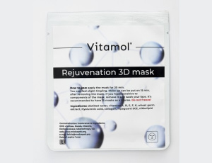 Rejuvenation 3D mask - маска для лица гиалуроново-коллагеновая