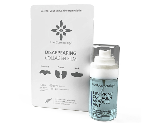 Набор коллагеновых пленок для лица со спреем-активатором-Disappearing collagen film (СРОК 11/25) Набор коллагеновых пленок для лица со спреем-активатором-Disappearing collagen film (СРОК 11/25)