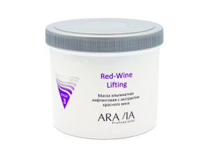 ARAVIA Professional Маска альгинатная лифтинговая Red-Wine Lifting с экстрактом красного вина, 550 мл