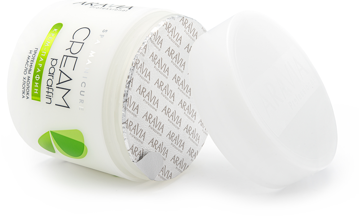 ARAVIA Professional Крем-парафин "Натуральный"  с молочными протеинами и маслом хлопка, 300 мл