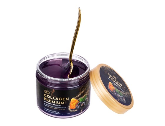 Collagen-premium с Янтарной кислотой и натуральным соком Черной смородины