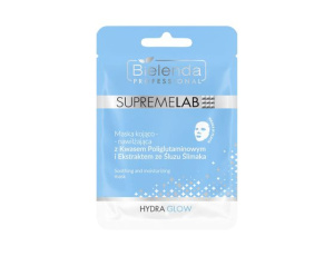 Успокаивающая и увлажняющая маска с полиглутаминовой кислотой и экстрактом муцином улитки Supremelab HYDRA GLOW Успокаивающая и увлажняющая маска с полиглутаминовой кислотой и экстрактом муцином улитки Supremelab HYDRA GLOW