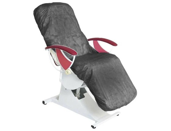 Чехол на кушетку на резинке спанбонд в ассортименте 30г-кв.м 200х90см